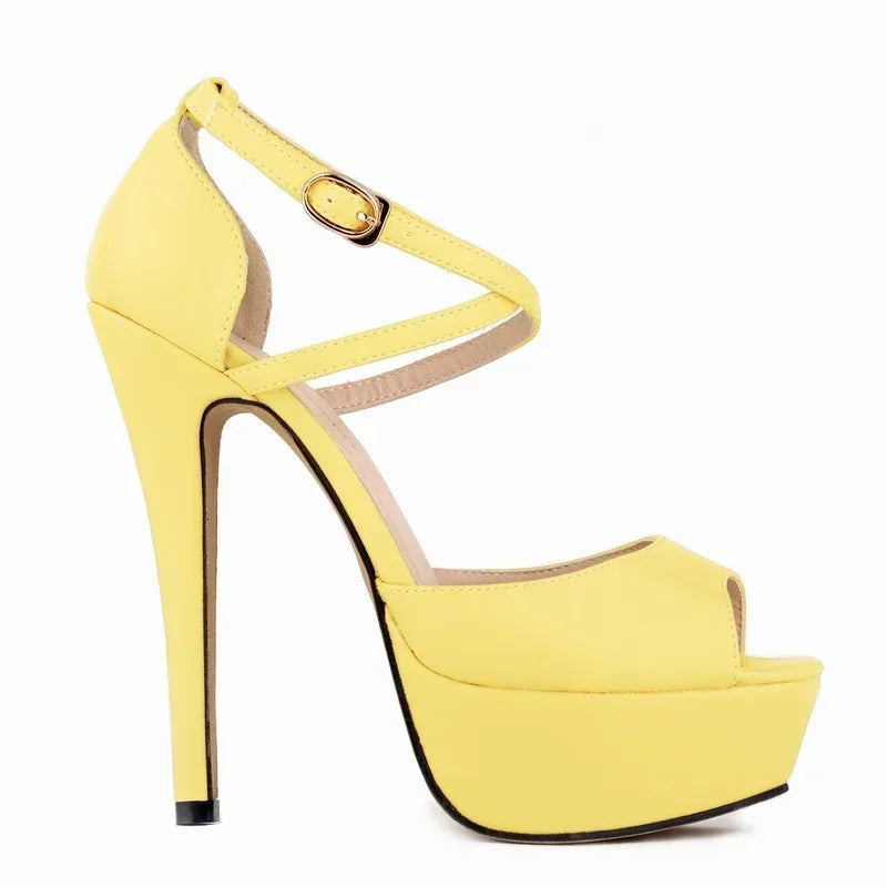 Cross-dresser Unisex Men's Pumps Queen 14cm Platform High Heels Patent Leather Nightclub Party Dress Shoes Large Size 44