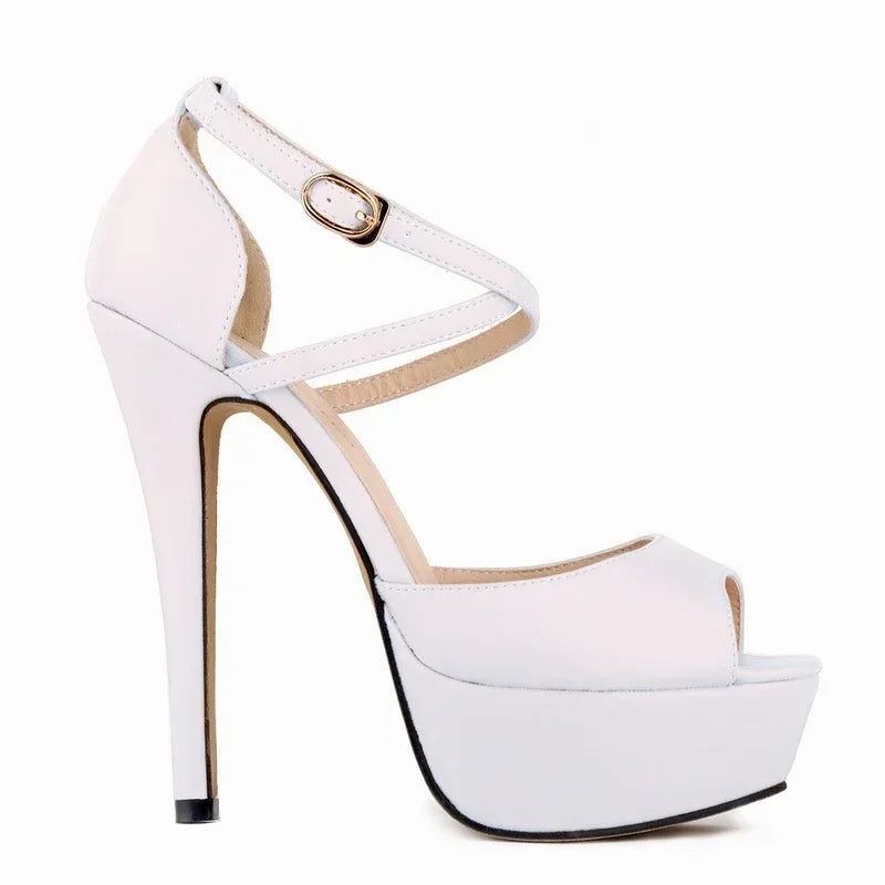 Cross-dresser Unisex Men's Pumps Queen 14cm Platform High Heels Patent Leather Nightclub Party Dress Shoes Large Size 44
