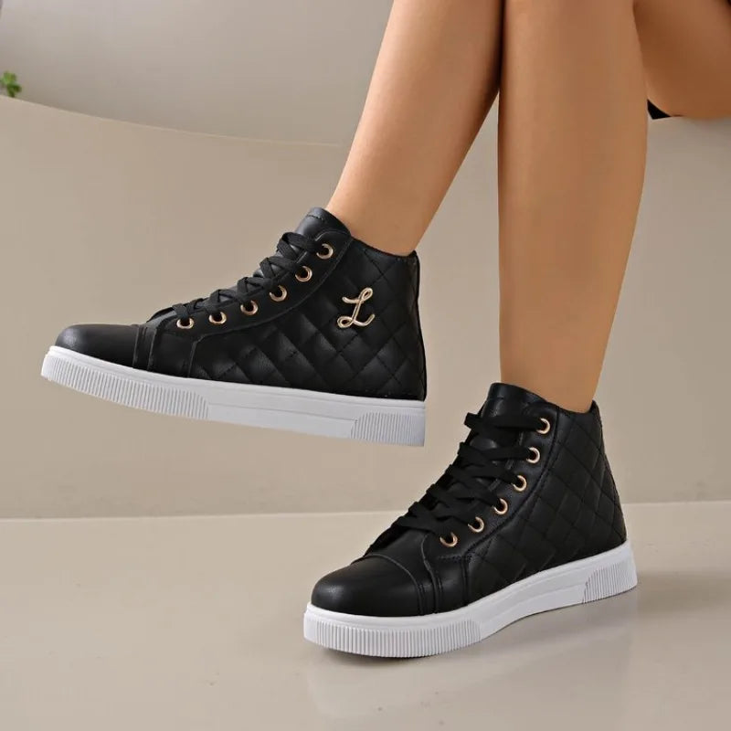 Fashionable Comfortable Shoes Autumn Elegant Round Head Solid Color Sexy Sports Leisure Shoes
