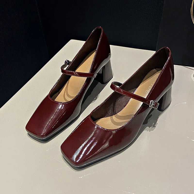 Fashionable high-heeled shoes