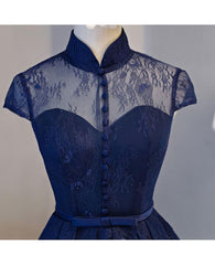High Neck Homecoming Dress