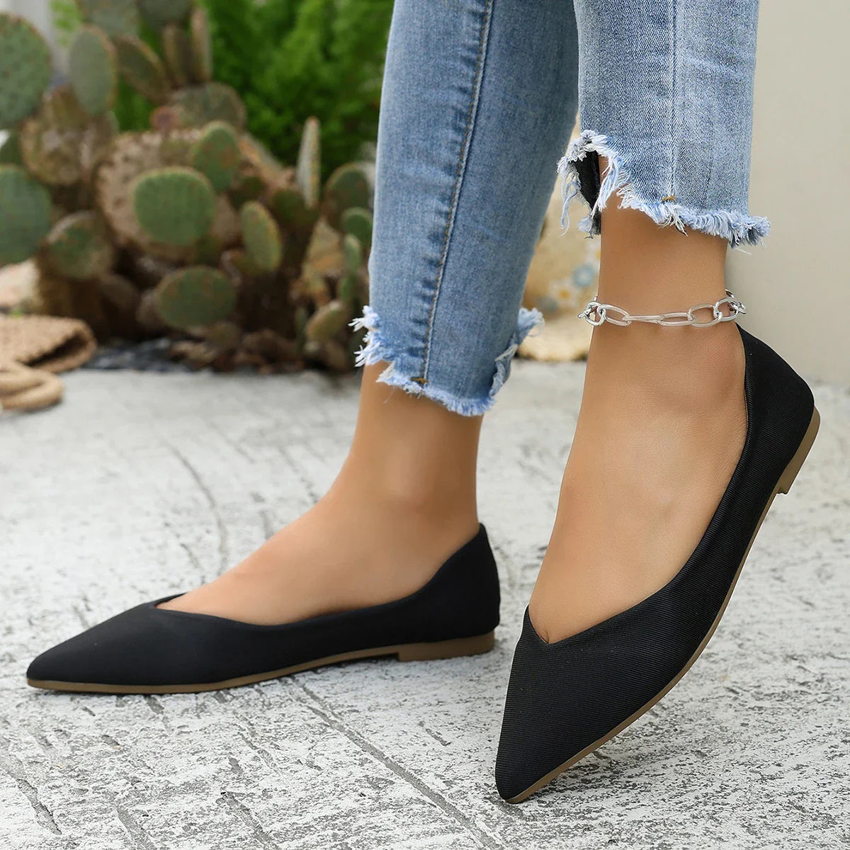 Lady Ballet Flat Shoes