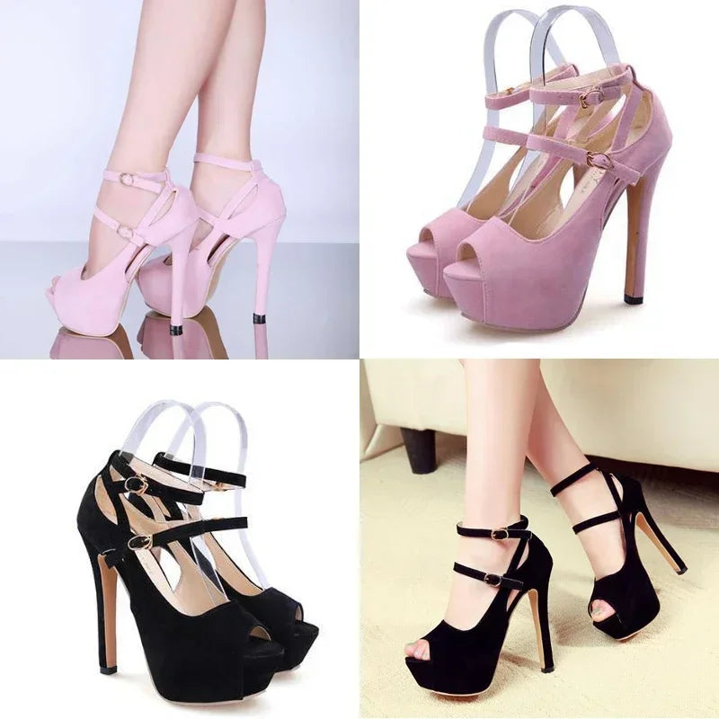 Men Pumps Crossdresser High Heels High-heeled Stiletto Platform Nighclub Unisex Prom Shoes Pumps Heels Sandals