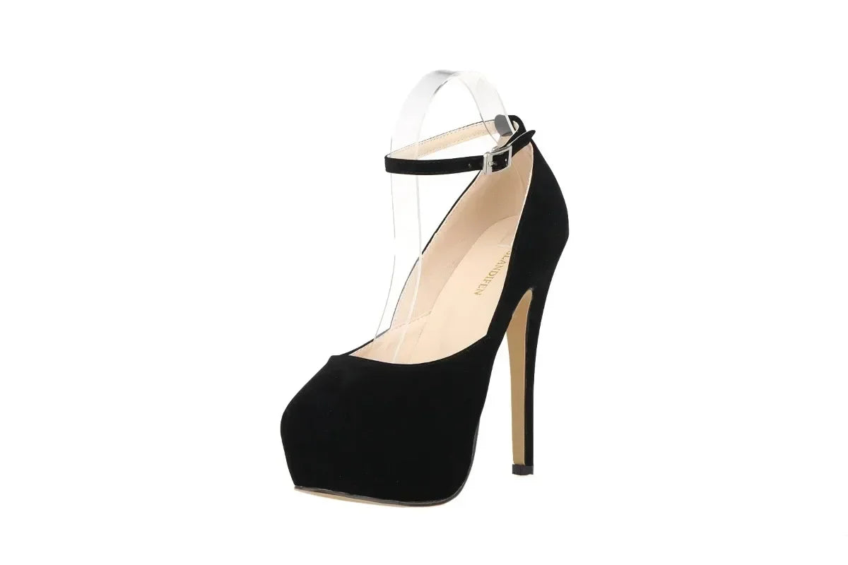 Men Pumps Crossdresser Sexy Platform Peep Toe 14cm Extremely High Heels Stilettos Party Nighclub Unisex Customize Color Shoes