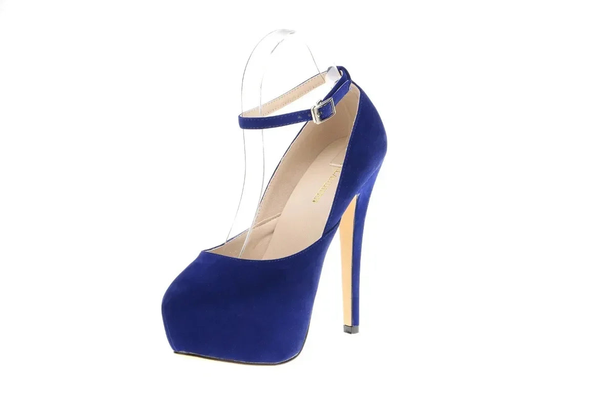Men Pumps Crossdresser Sexy Platform Peep Toe 14cm Extremely High Heels Stilettos Party Nighclub Unisex Customize Color Shoes