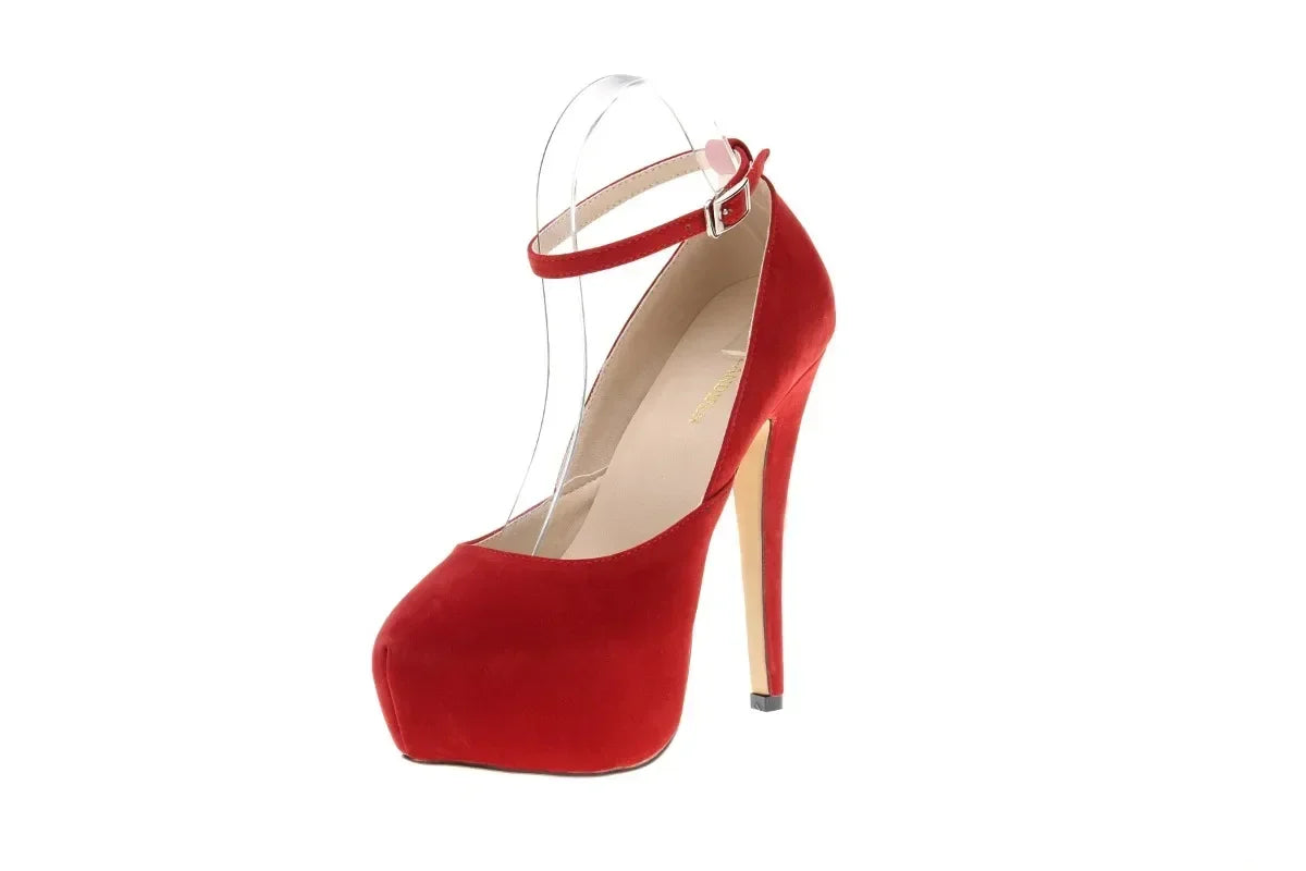 Men Pumps Crossdresser Sexy Platform Peep Toe 14cm Extremely High Heels Stilettos Party Nighclub Unisex Customize Color Shoes