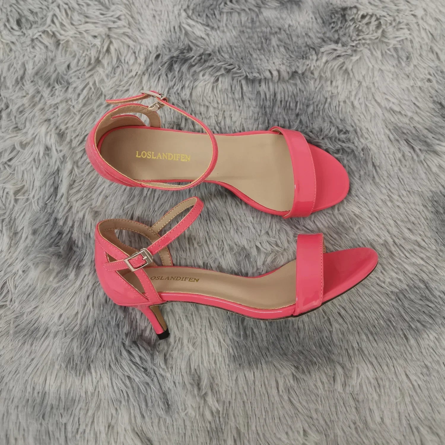 Multi Colour Patent Hot Sexy Party Low High Heels Sandal Pumps Shoes Wedding Sandals 2026