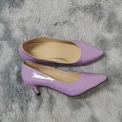 Pumps Classic Sexy Pointed Toes 5cm Low Med Kitten High Heels BrDesign Black Dress Wedding Shoes Large Size
