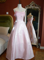 Lindo vestido de fiesta de satén y gasa con tirantes estilo lindo 