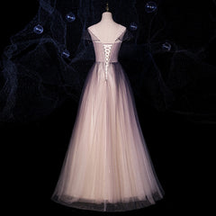 Charming Tulle Gradient Cap Sleeves Long Party Dress