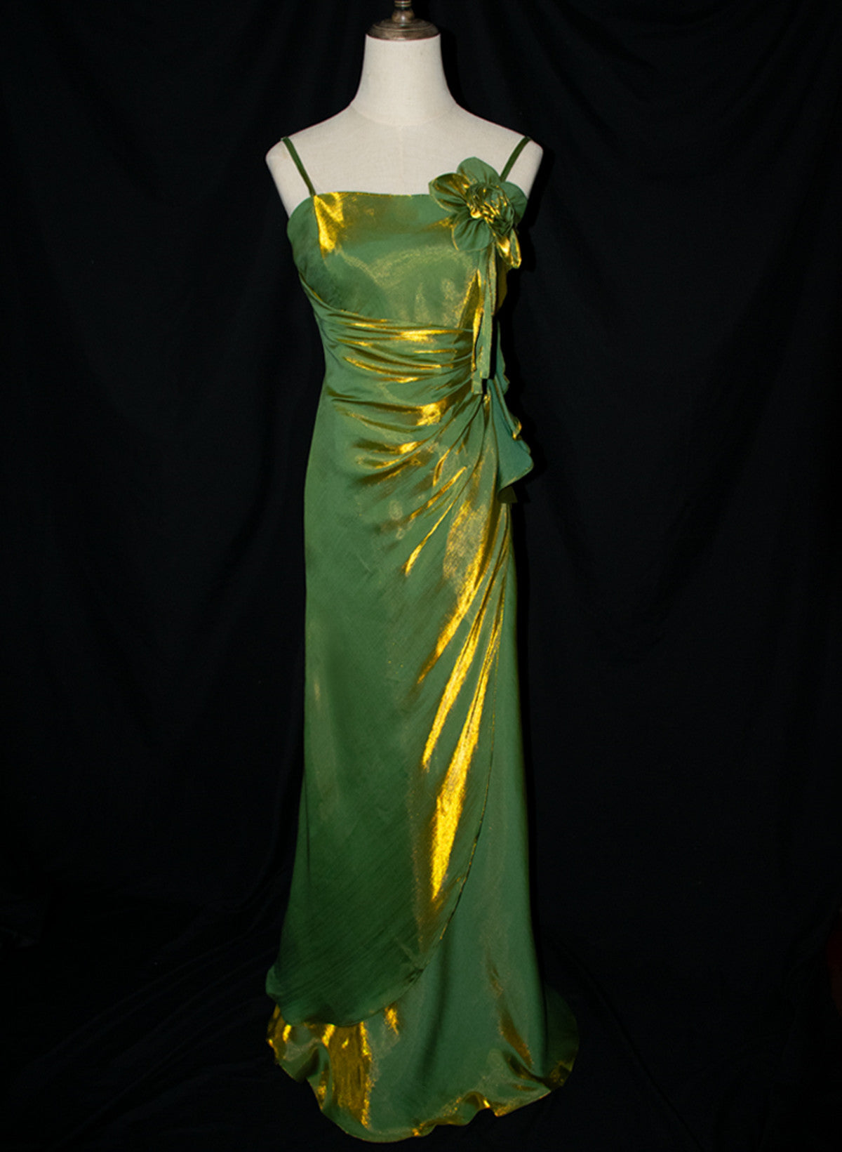 Lovely Straps Simple Long Party Dress