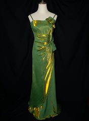 Lovely Straps Simple Long Party Dress