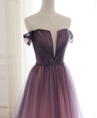 Beautiful Tulle Gradient Long Formal Gown