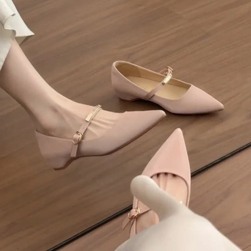 Soft breeze one-strap Mary Jane shoes