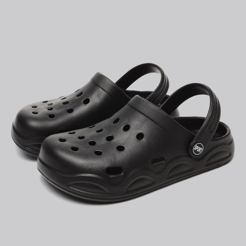 Comfortable Clogs Slippers Lightweight Anti Slip Beach Sandals Woman White EVA Waterproof Garden Shoes