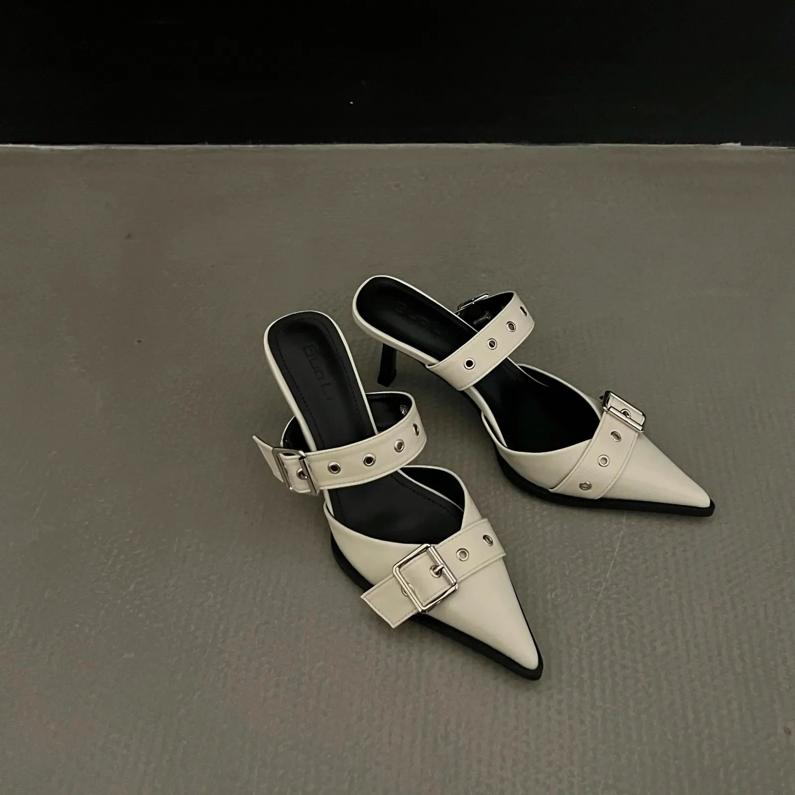Heels Slippers High Heels Replica Pumps Lady Luxury Designer Middle Low Heels Party Slip on Sandals