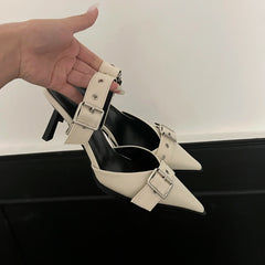 Heels Slippers High Heels Replica Pumps Lady Luxury Designer Middle Low Heels Party Slip on Sandals