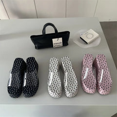 Platform Wedge Slides Clear Transparent Strap Open Toe Slip on Mules Casual Thick Sole Slippers Sandals