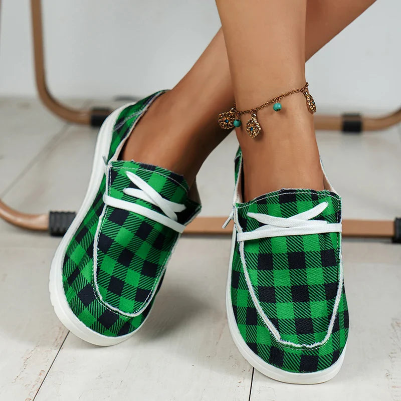 Vulcanized Sneakers Platform Solid Color Flat Shoes Casual Breathable Wedges Walking Sneakers