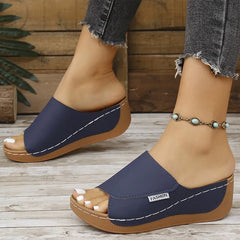 Shoes Sandals Non-Slip Shoes Slides Shoes Wedge Sandals Party Slippers Female Footwear