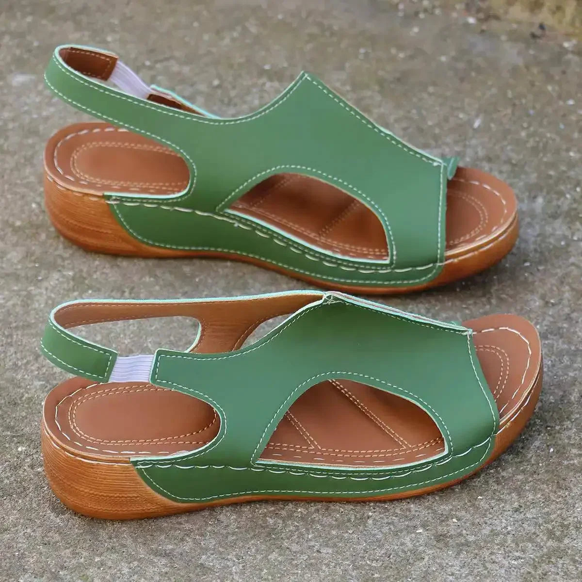 Wedge Sandals Woman Non Slip Beach Shoes Female Lightweight Casual Platform Zapatos Mujer