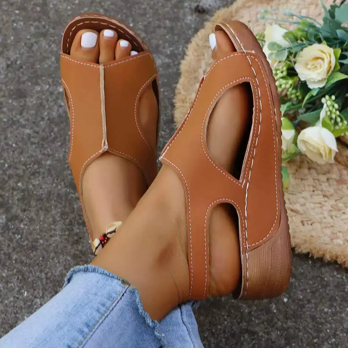 Wedge Sandals Woman Non Slip Beach Shoes Female Lightweight Casual Platform Zapatos Mujer