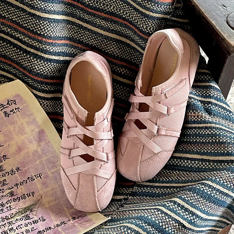 Trendy Best - Selling Silver Strappy Sneakers