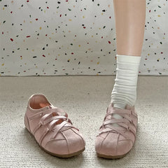 Trendy Best - Selling Silver Strappy Sneakers