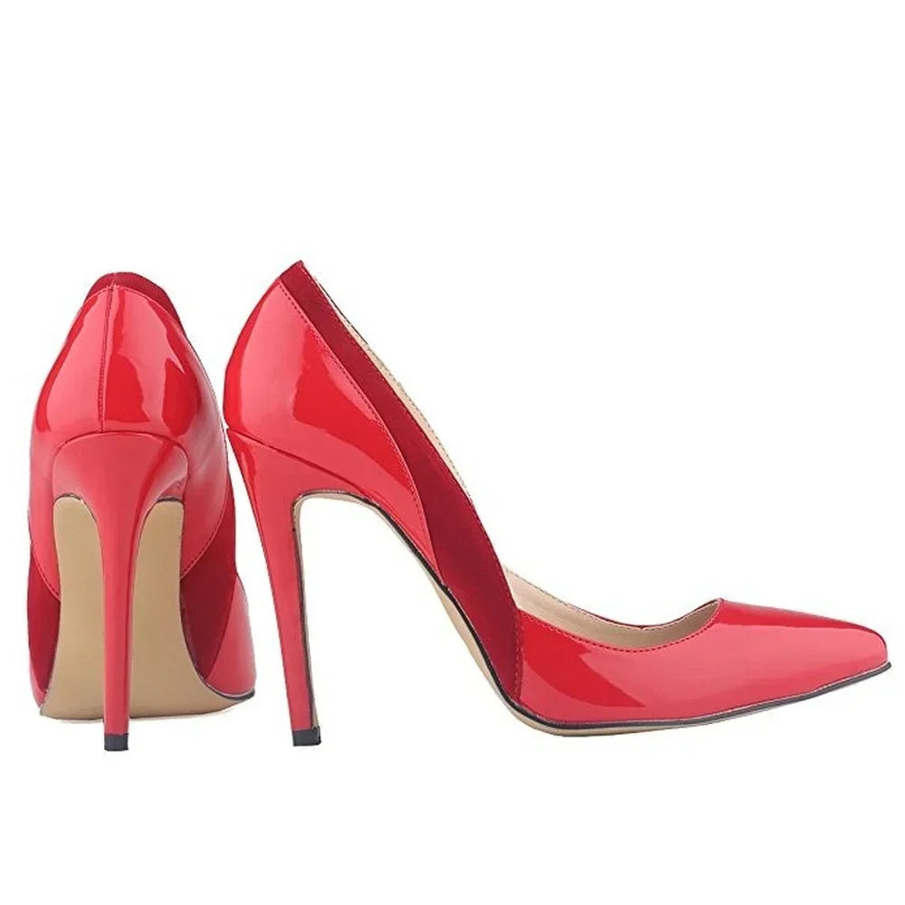 Pumps Style Pointed Toes Sexy High Heels Thin Heel 11cm Stilettos Party Dress Wedding Shoes