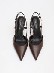Brown SlingbackHeels