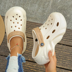 Chunky Platform Sandals Thick Sole eva Clogs Garden Shoes Non Slip Beach Slippers