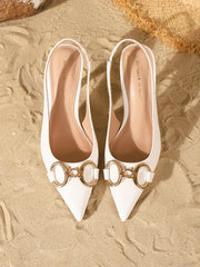 Elegant Comfortant Simple Versatile Pointed-Toe Stiletto Heels