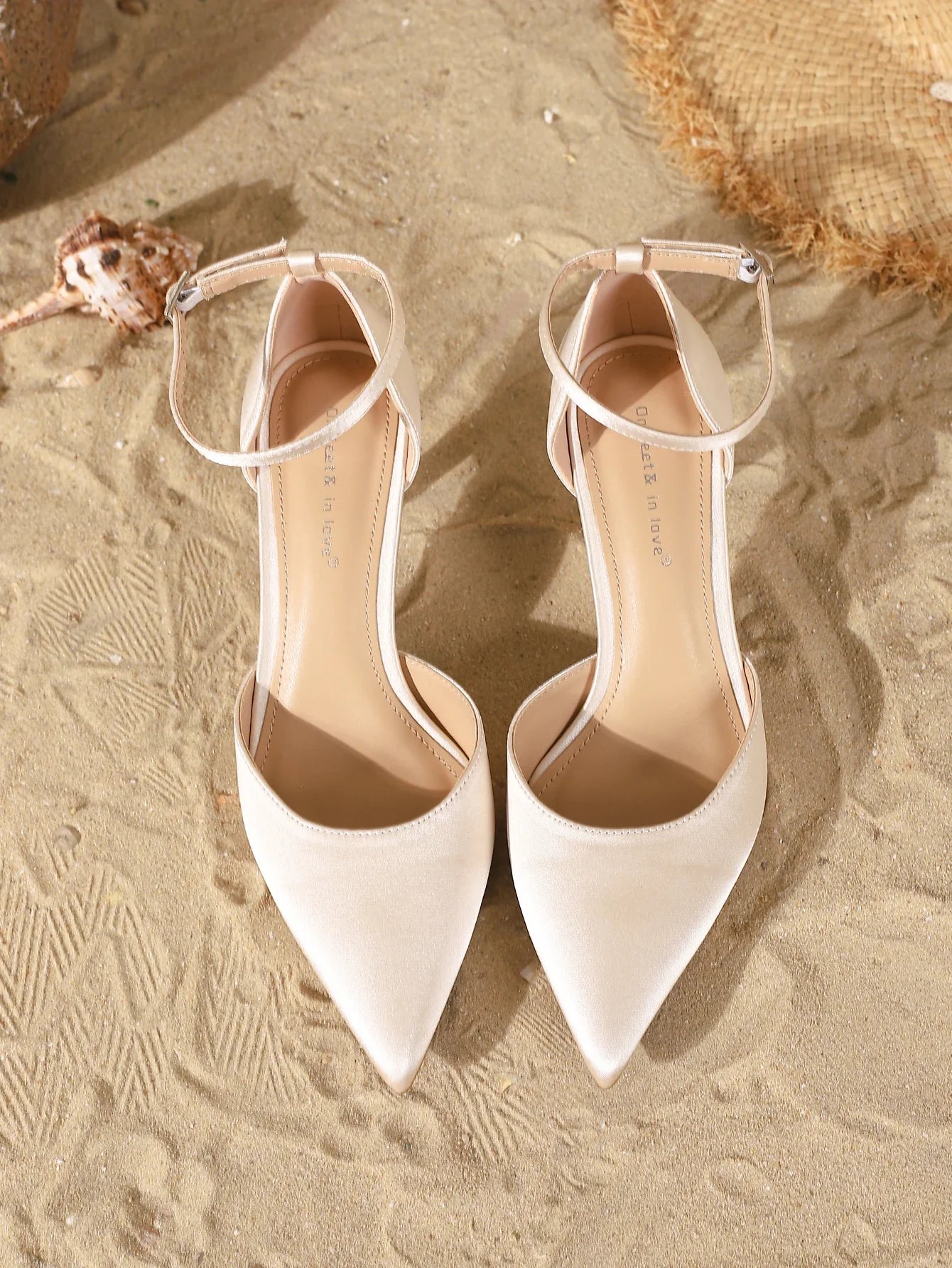 Elegant Satin Pointed-Toe Stiletto Heels