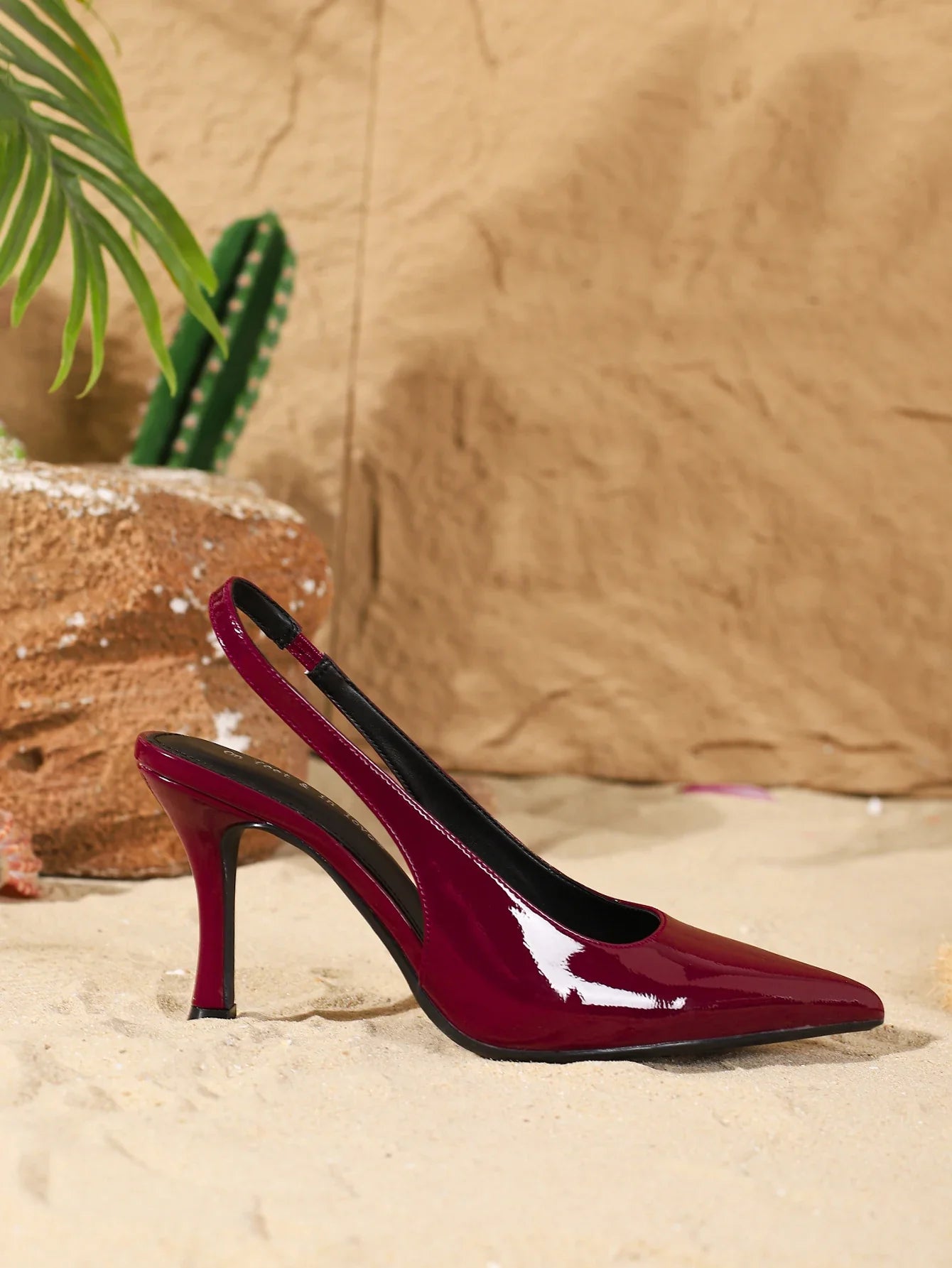 Patent Leather SlingbackPumps