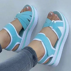 Wedges Platform Sandals Woman Casual Sandals Heeled Shoes Female Footwear Wedges Shoes