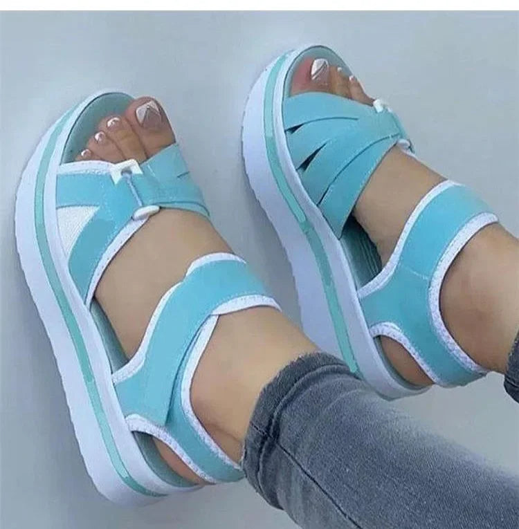 Wedges Platform Sandals Woman Casual Sandals Heeled Shoes Female Footwear Wedges Shoes