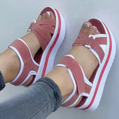 Wedges Platform Sandals Woman Casual Sandals Heeled Shoes Female Footwear Wedges Shoes