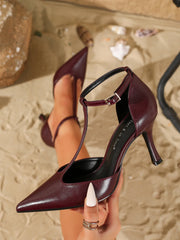 Womens Elegant Comfortable Simple Versatile High Heels