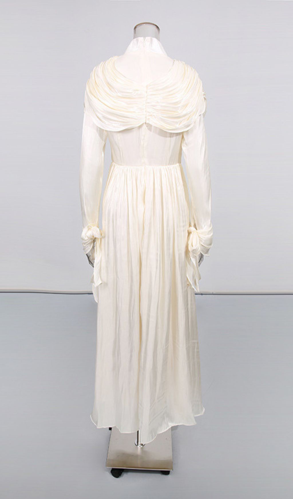 Iyla Ruched Draped Maxi Dress