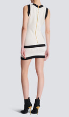 Clorinda Chic White Mini Bandage Dress