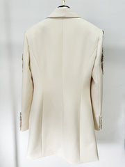 Camilo Dazzling Sequin Embellished Blazer Mini Dress