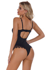 Lace Trim Teddy