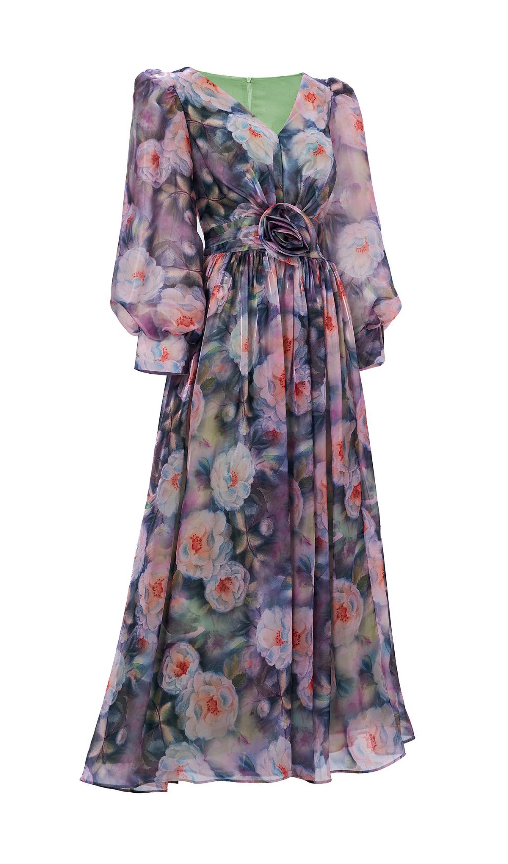 Feray Ethereal Floral Maxi Dress