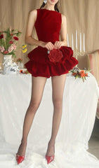 Hanae Sleeveless Mini Dress
