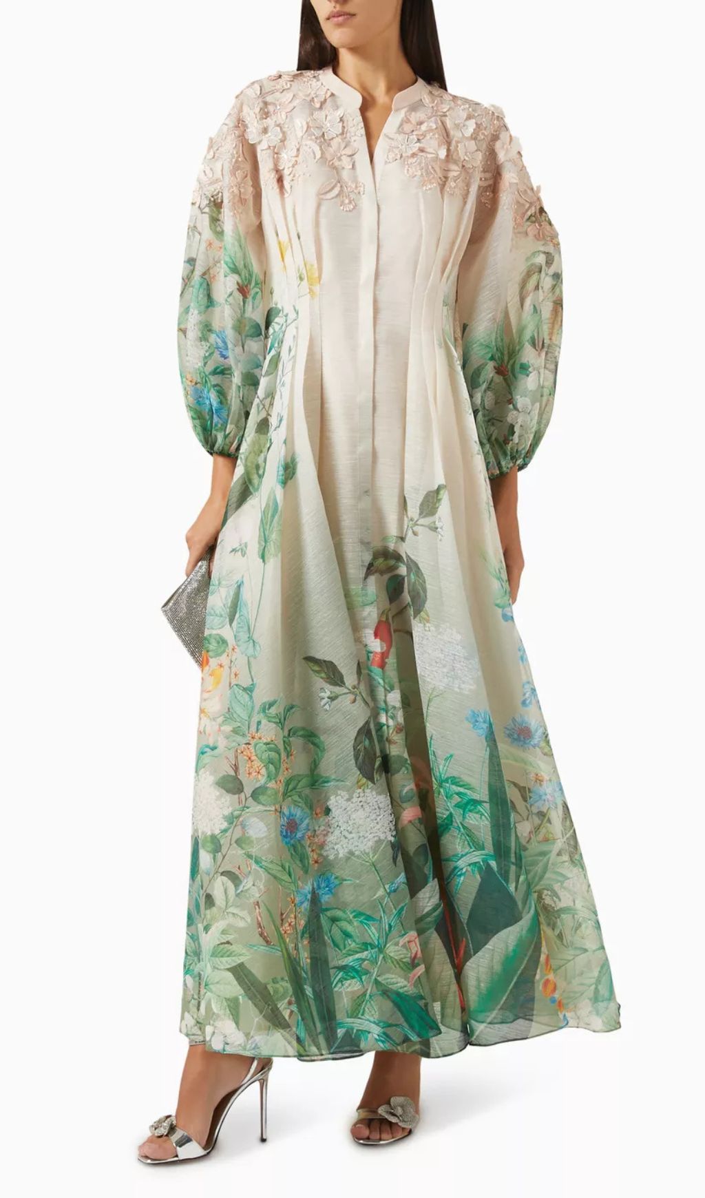 Fiorello Enchanted Garden Floral Maxi Dress