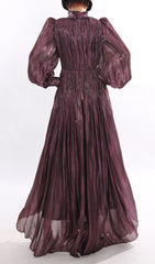 Bauer Regal Plum Maxi Dress