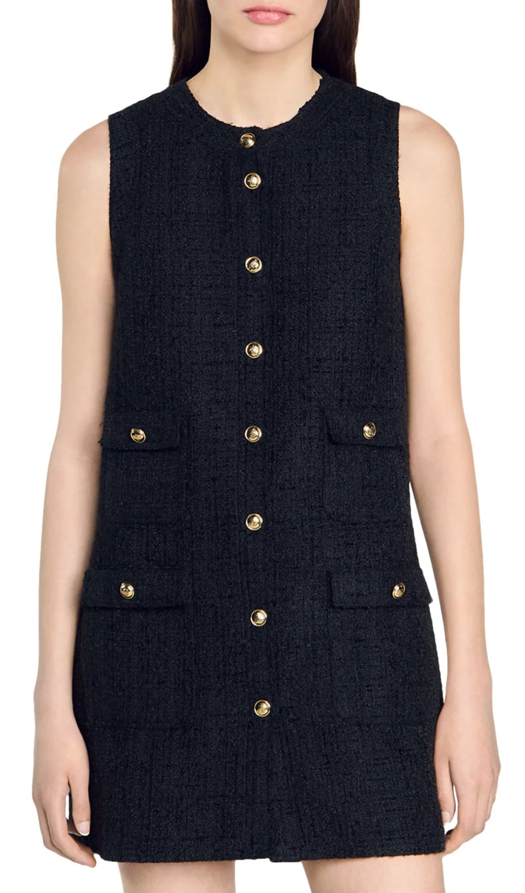 Pippa Chic Tweed Mini Dress for Women