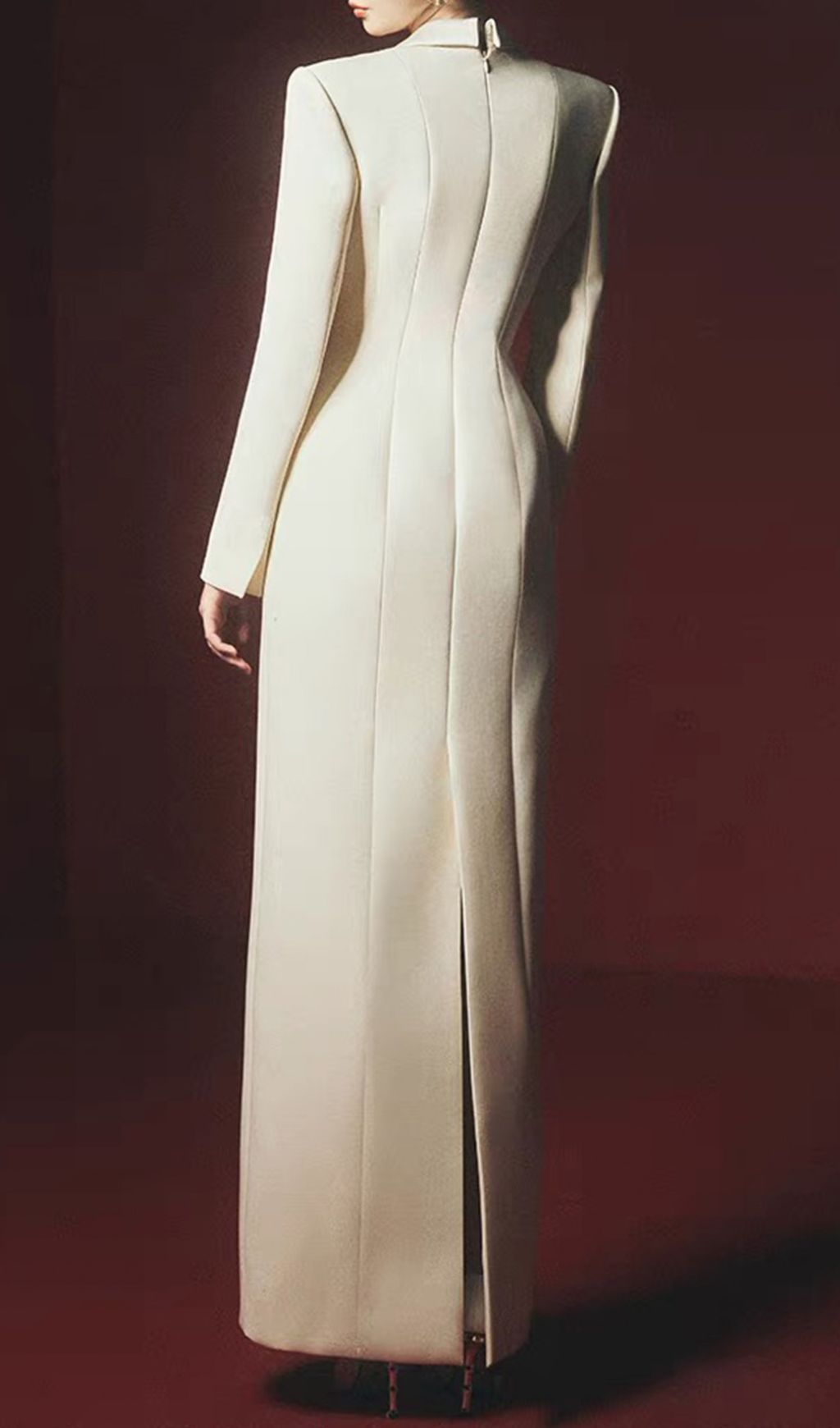 Ishtar Tailored Power Blazer Maxi Dress