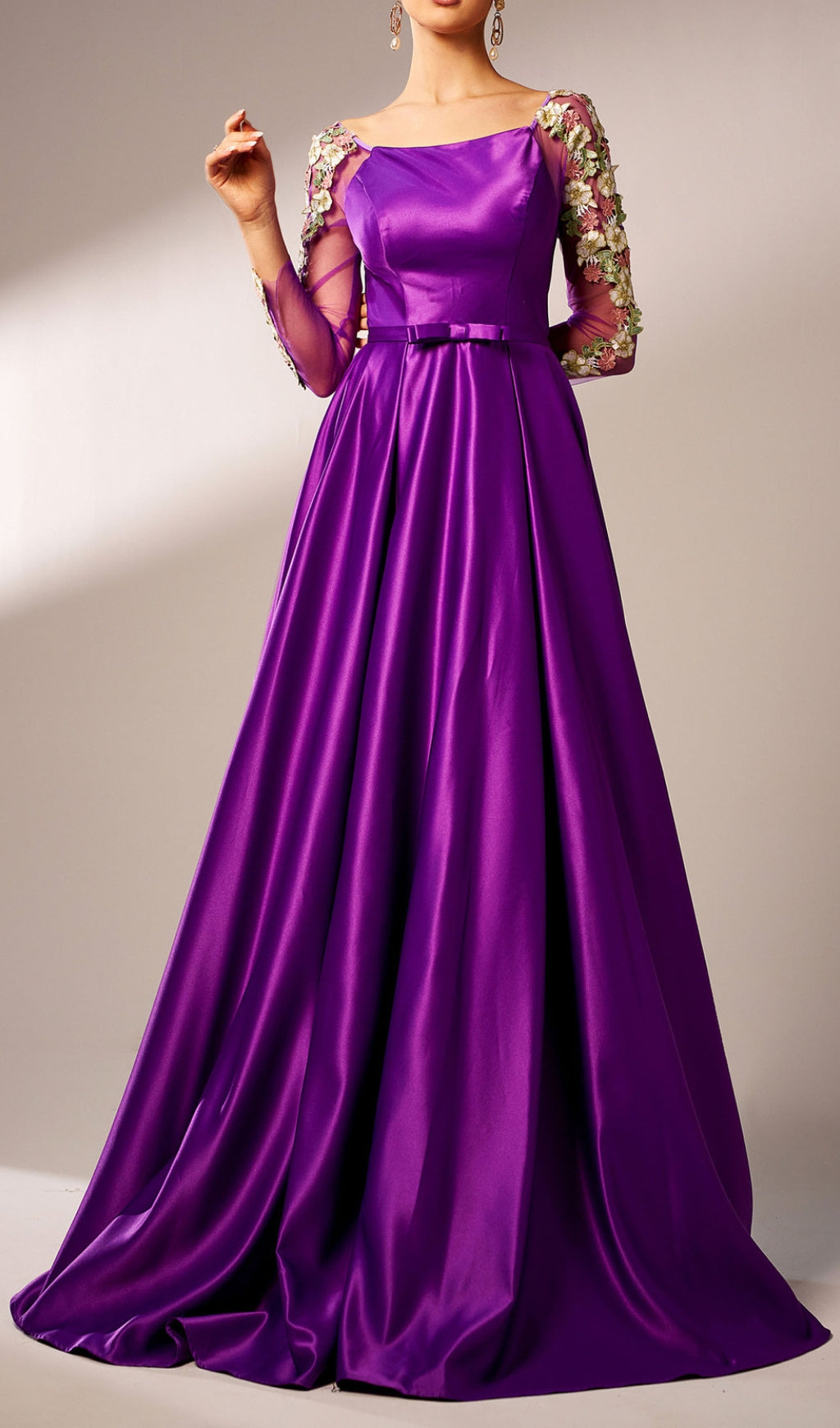 Orchid Purple Evening Gown