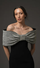 Dosia Dazzling Bow Maxi Dress